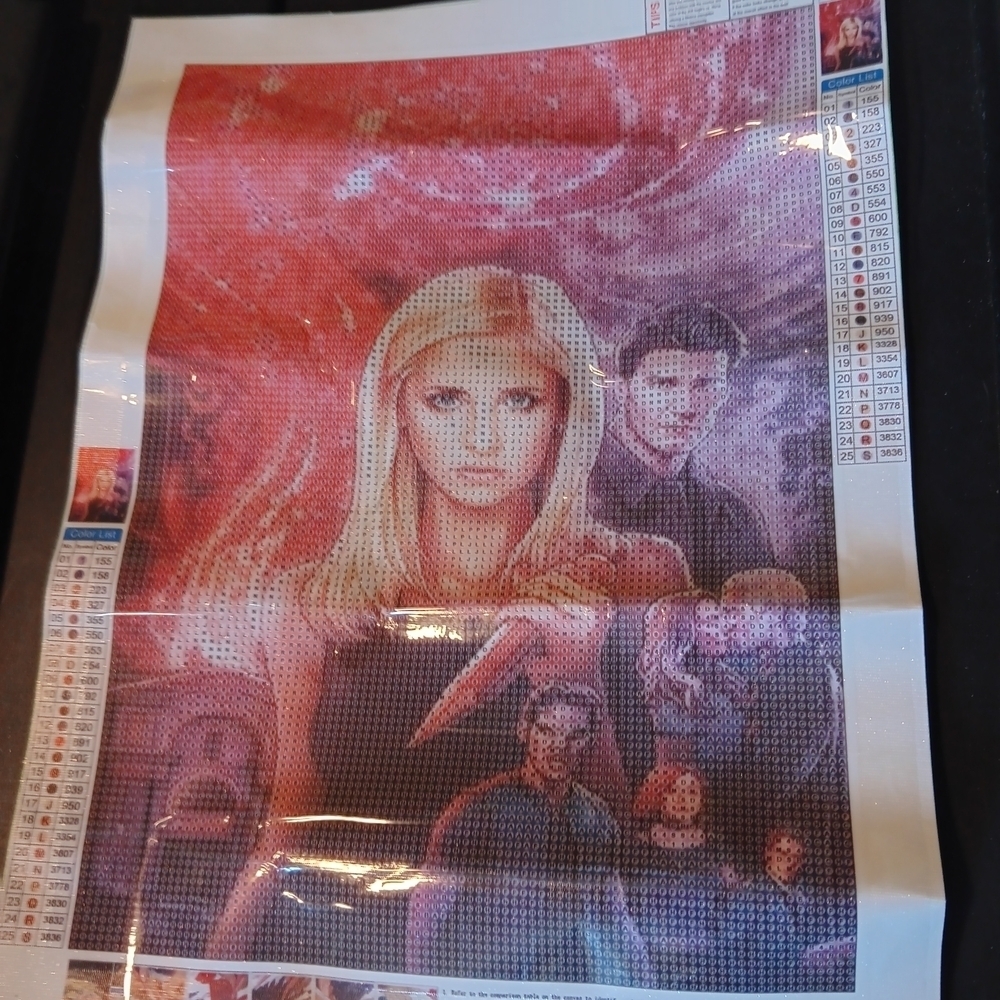Buffy The Vampire Slayer Diamond Art Paint Kit 30x40